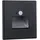Paulmann Wandeinbauleuchte Edge Quadro 1,2W eckig schwarz
