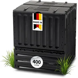 GARANTIA Komposter 400 Liter schwarz -