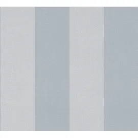 A.S. Création Pure Elegance Streifen Tapete 0,53 m x 10 m 1 St blau/grau