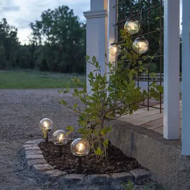 Star Trading Solar-Hängeleuchte Globe 3er-Set
