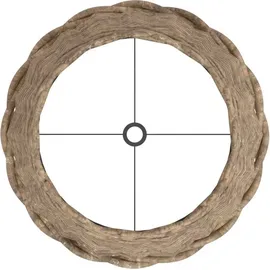 vidaXL Lampenschirm Braun Ø30x20 cm Korbweide