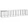 vidaXL Hundezwinger 5,5 m x 1,1 m x 1,1 m Stahl Schwarz