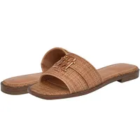 Tommy Hilfiger Damen Tanyha Flache Sandalen, Cognac 210, 38.5 EU - 39 EU
