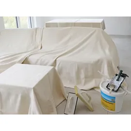 ZOLLNER Umzugsdecke,, 2er-Set 100, Baumwolle, 100x200 cm, Weiß,