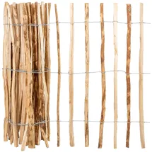 Voss.garden Staketenzaun 5 m x 60 cm Haselnuss
