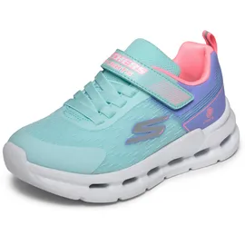 SKECHERS Glide-Step Lights Kinder Aqua/Mehrfarbig 32