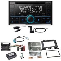Kenwood DPX-7300DAB Bluetooth DAB Einbauset für Mercedes Sprinter W906 Crafter