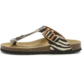 French Connection Pantolette Damen Schwarz/Weiß 40