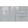 Germania Sideboard Oakland 184 x 102 x 42 cm grau/silber