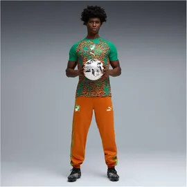 Puma Elfenbeinküste Aufwärmtrikot 2023 grün/braun Herren Gr. S
