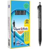 Paper mate InkJoy 300RT Druckkugelschreiber | mittlere Spitze (1,0mm) | Schwarz | 12 Stück
