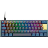 Ducky One 3 Daybreak Mini PBT blau, LEDs RGB, MX RGB CLEAR, USB, DE (DKON2161ST-WDEPDDBBHHC1)