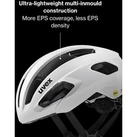 Uvex Rise Pro Mips 52-56 cm weiß 2024