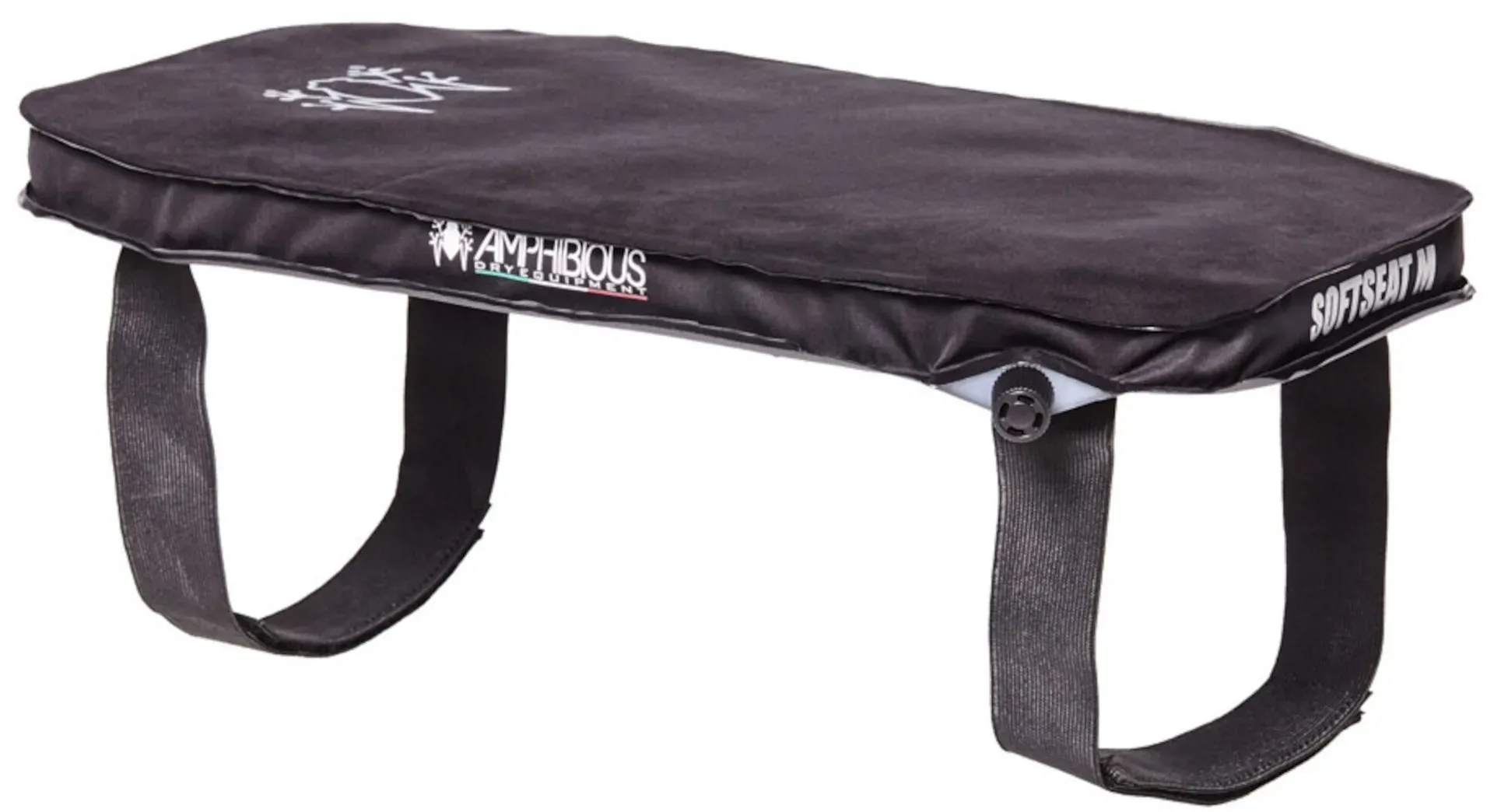 Amphibious Softseat Motorfiets zitkussen, zwart, M