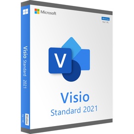 Microsoft Visio 2021 Standard PKC DE Win