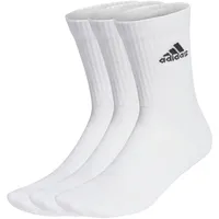 Adidas Cushioned Crew Socken 3 Paar White / Black 25-27