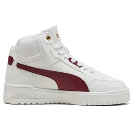Puma Shuffle Downtown Mid Damen Weiß/Rot/Gold 37