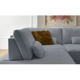 Lounge Collection Wohnlandschaft Chenille 3-Sitzer Beige