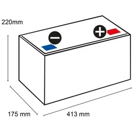 Exide EG1008 100Ah 12V