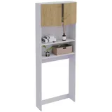 VCM Holz Überbauschrank Waschmaschine Überbau Goralo