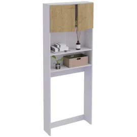 VCM Holz Überbauschrank Waschmaschine Überbau Goralo