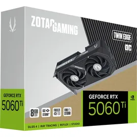 Zotac Gaming GeForce RTX 5060 Ti Twin Edge OC 8GB GDDR7 HDMI, 3x DP (ZT-B50610H-10M)