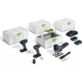 Festool Akku-Combo-Set Montage TID 18/TXS 18/PSC 420/TB 137
