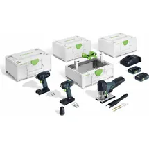 Festool Akku-Combo-Set Montage TID 18/TXS 18/PSC 420/TB 137
