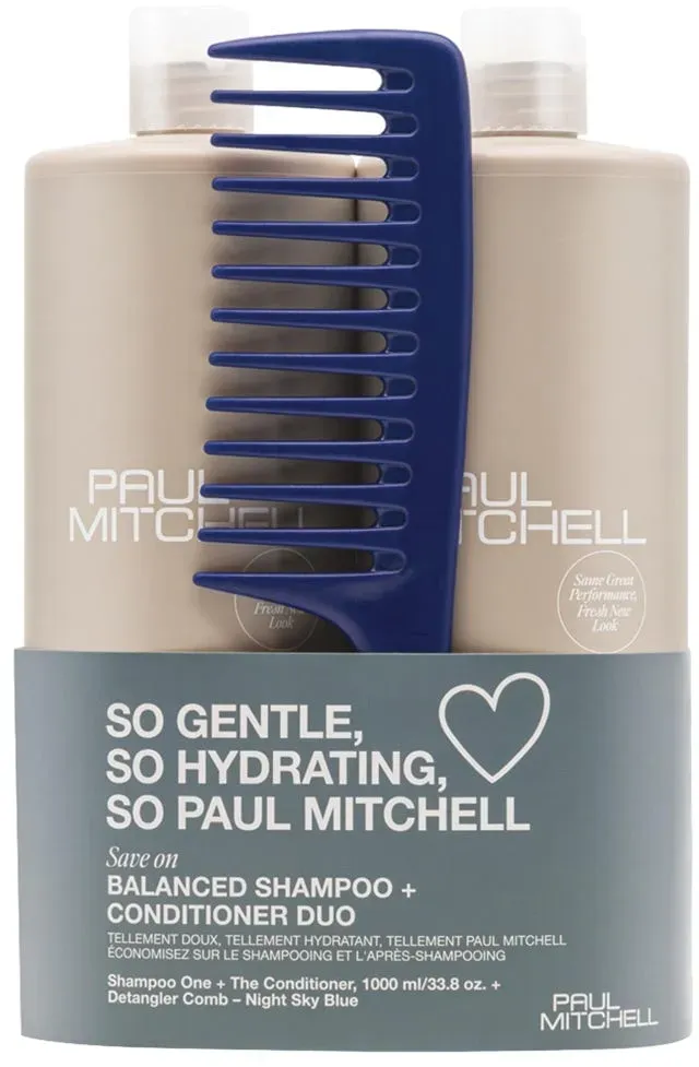 Paul Mitchell Big Balanced + Detangler Comb Save on Duo