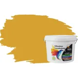 RyFo Colors Silikonharz Fassadenfarbe Lotuseffekt Trend Currygelb 3l - bunte Fassadenfarbe, weitere Gelb Farbtöne und Größen erhältlich, Deckkraft Klasse 1