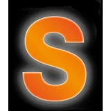 CONACORD Klebebuchstabe S Reflektierend 8 cm Orange