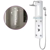 vidaXL Duschpaneel 25x43x110 Cm Silber - Vidaxl