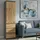 home collective Kleiderschrank 50 x 40 x 180 cm Anthrazit