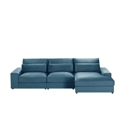 Ecksofa  Branna ¦ blau ¦ Maße (cm): B: 322 H: 88 T: 164.0