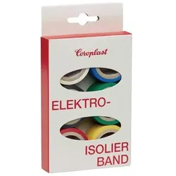 Coroplast Elektroisolierband-Set 302 6-tlg.L.je 3,3m B.19mm Ktr.