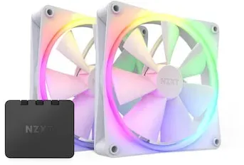 Preisvergleich Produktbild NZXT F140 RGB Gehäuselüfter 140mm Weiß 2er Pack