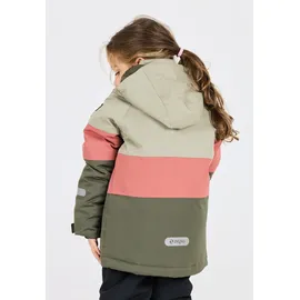 ZigZag Skijacke "Taylora", Jungen, Gr. 92, schwarz, 90% Polyester, 10% Elasthan, mehrfarbig, normal, ohne Ausschnitt, Jacken Skijacke, mit wind- und wasserdichter TPU-Membran