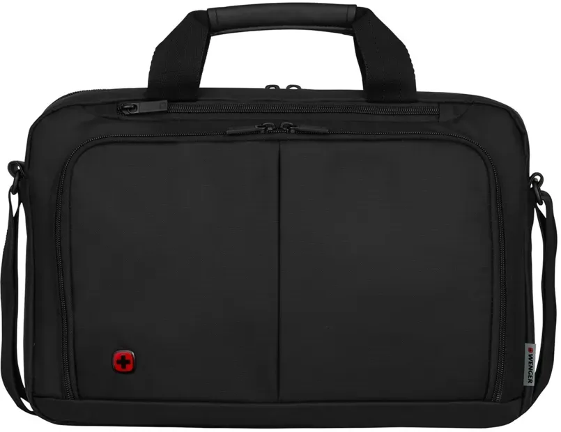 14 Zoll Laptop-Aktentasche mit Tablet-Fach, Trolleyriemen, Organizer, gepolstert...