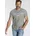 H I S T-Shirt H I S Jungen Gr XXL 60/62 grau grau meliert Single Jersey Obermaterial 90 Baumwolle 10 Viskose bedruckt Basic schmal Rundhals Shirts T-Shirt schmale Passform bedrucktes Design Rundhalsausschnitt