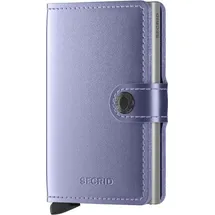 Secrid Miniwallet Metallic Unisex Geldbörse lila