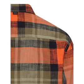 CAMEL ACTIVE Langarmhemd kariert Orange L