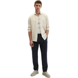 Marc O'Polo Langarmhemd "aus feinem Leinen-Chambray", Herren, Gr. 3XL, Normalgrößen, beige (medium beige), Obermaterial: 100% Leinen, unifarben, figurbetont normal, Doppelmanschette, Hemden