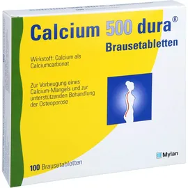 MYLAN DURA GMBH Calcium 500 dura Brausetabletten 100 St.