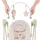 Kinderkraft elektrische Babywippe SWINGEE – 5 Schaukelstufen – Timer – Musik – verstellbar & faltbar – nur 3,7 kg – Beige - Beige