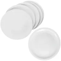 MamboCat Pizzateller 6er Set Bianco Pizzateller Ø30,5cm Teller weiße große Platte weiß