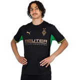 Puma Borussia Mönchengladbach Auswärtstrikot 2026/27 schwarz Herren Gr. L