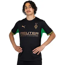 Puma Borussia Mönchengladbach Auswärtstrikot 2026/27 schwarz Herren Gr. L