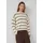 s.Oliver Gestreifter Pullover im Relaxed Fit Beige/Braun 4XL