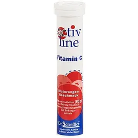 Rugard Cosmetics ACTIVLINE Vitamin C Blutorange Brausetabletten 20 St.