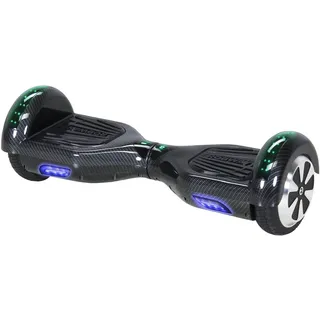 Robway W1 Hoverboard | DAS ORIGINAL ® Hoverboards für Kinder Jugendliche & Erwachsene - APP Steuerung - 2 x 350 Watt Motoren - Self-Balance Funktion - Bluetooth (Carbon)